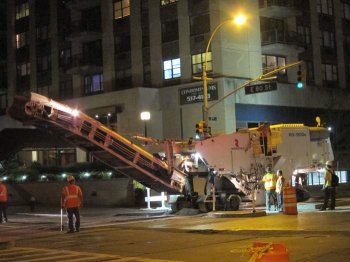 Milling device Helps Finish the Job on NYC Arterial